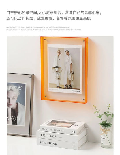 Customizable Acrylic Picture Display Frame