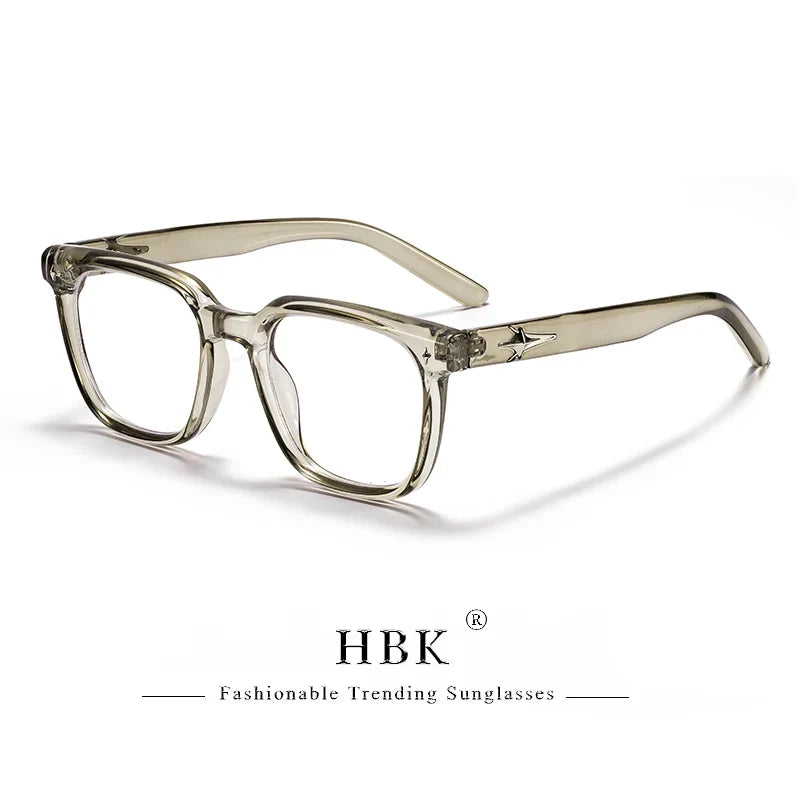 Square Glasses with Blue Light Protection