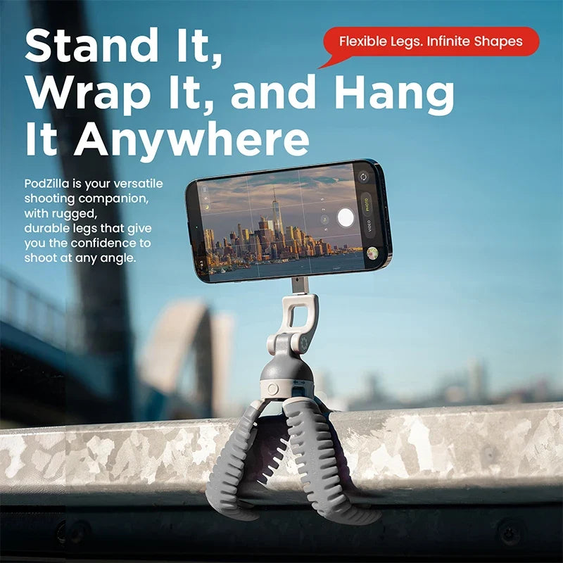Tripod with Magnetic Suction Feature