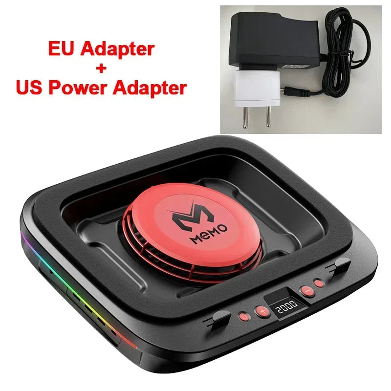 Cooling Pad for Laptops with Adjustable Design