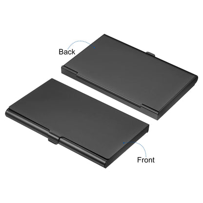 Aluminum Business Card Holder with Flip Cover