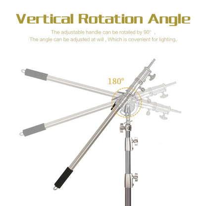 Tripod for Studio Lighting - 2.9M Height Adjustable Stand