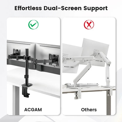 Dual Monitor Mounting Arm for Enhanced Workspace