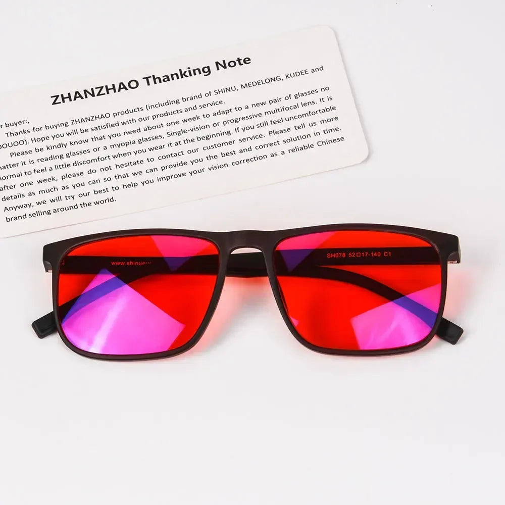 Red Lens Blue Light Blocking Glasses