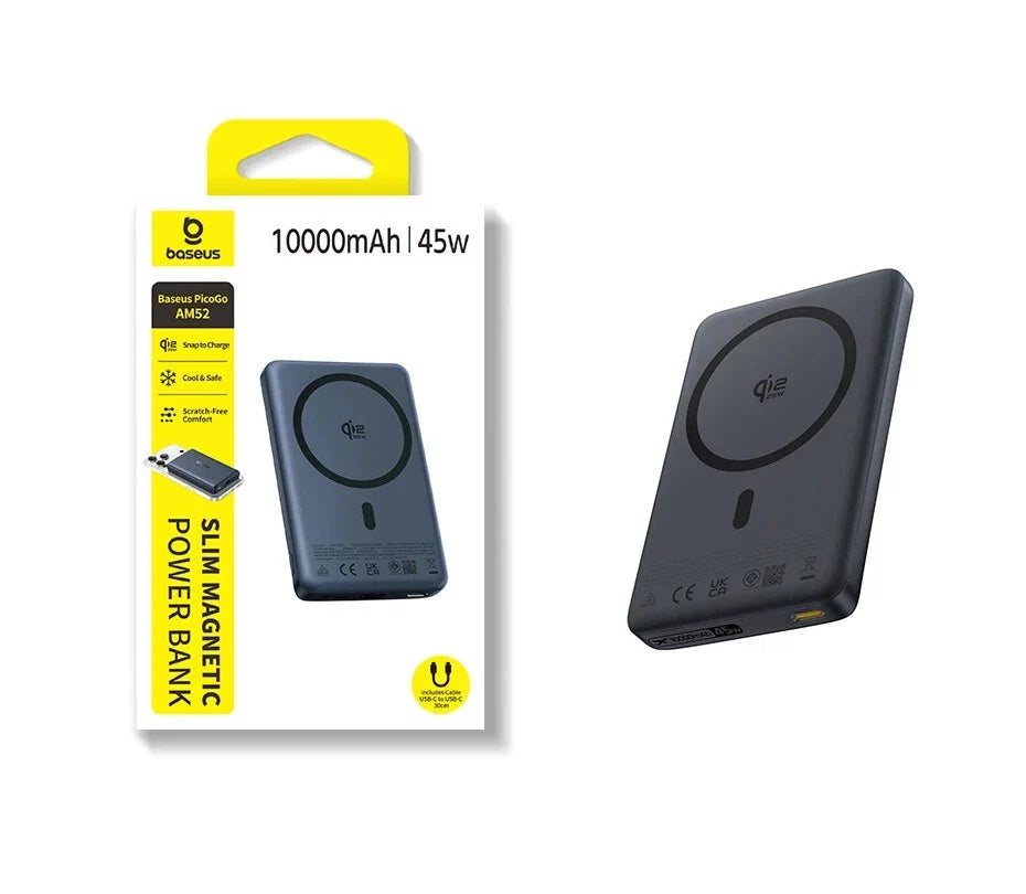 Wireless Power Bank with Magnetic Attachment