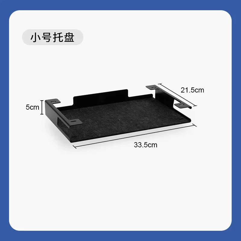 Desk Riser with Integrated Cable Organization System