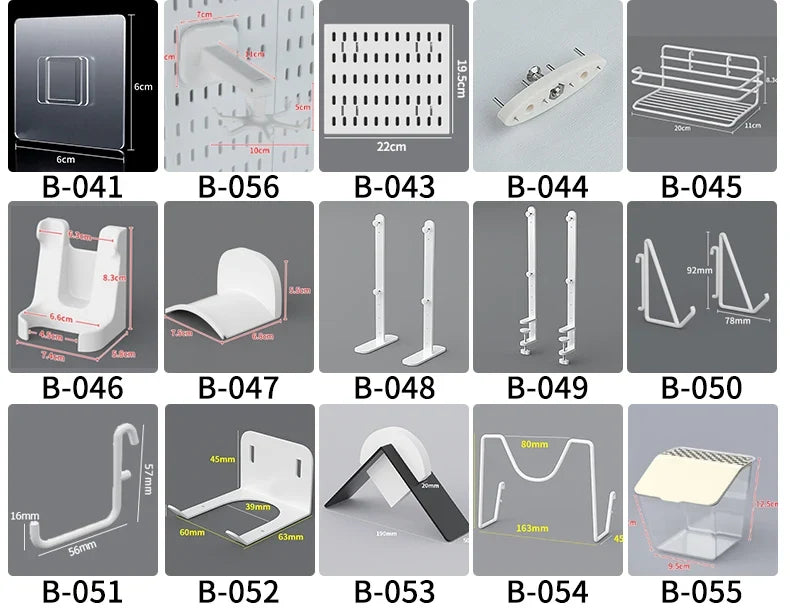 Vertical Pegboard Organizer for Desk Use