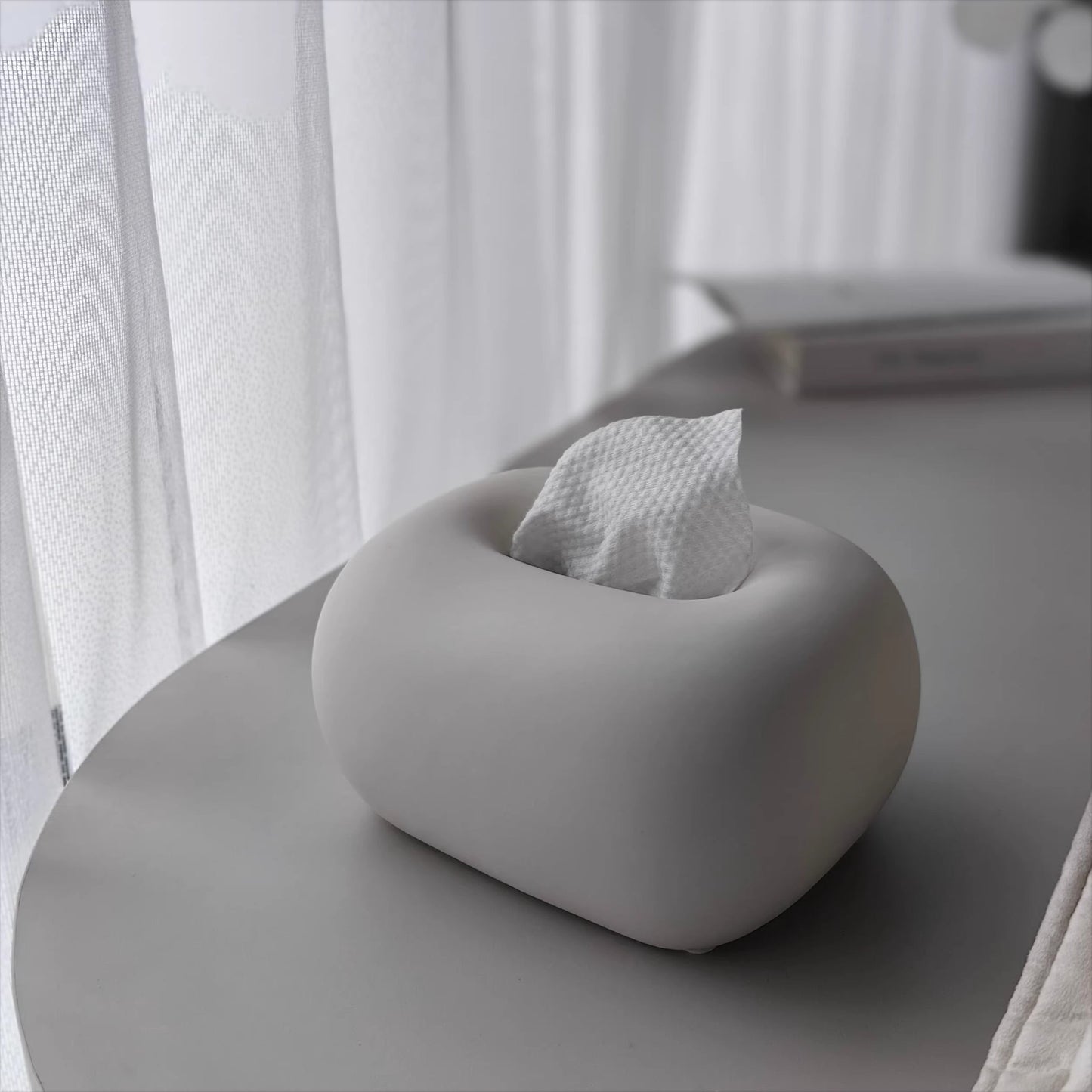 Serenity Pebble Tissue Holder