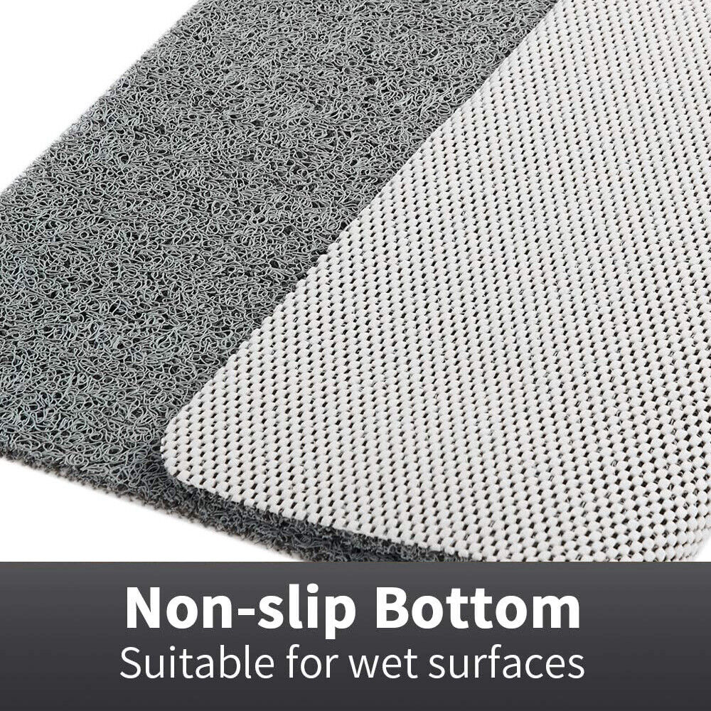 Slip-Resistant Bath Mat - Plush Fabric for Ultimate Safety