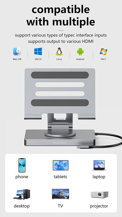9-in-1 Multiport Docking Station