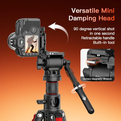 Compact Overhead Tripod for Cameras