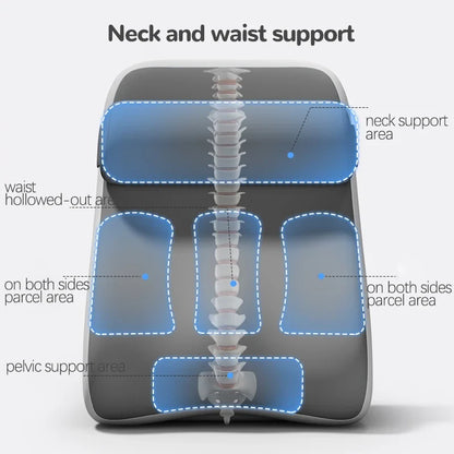 Extra Large Back Support Wedge Pillow with Ergonomic Design