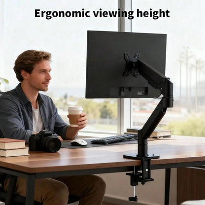 Dual Monitor Stand with Gas Spring Mechanism