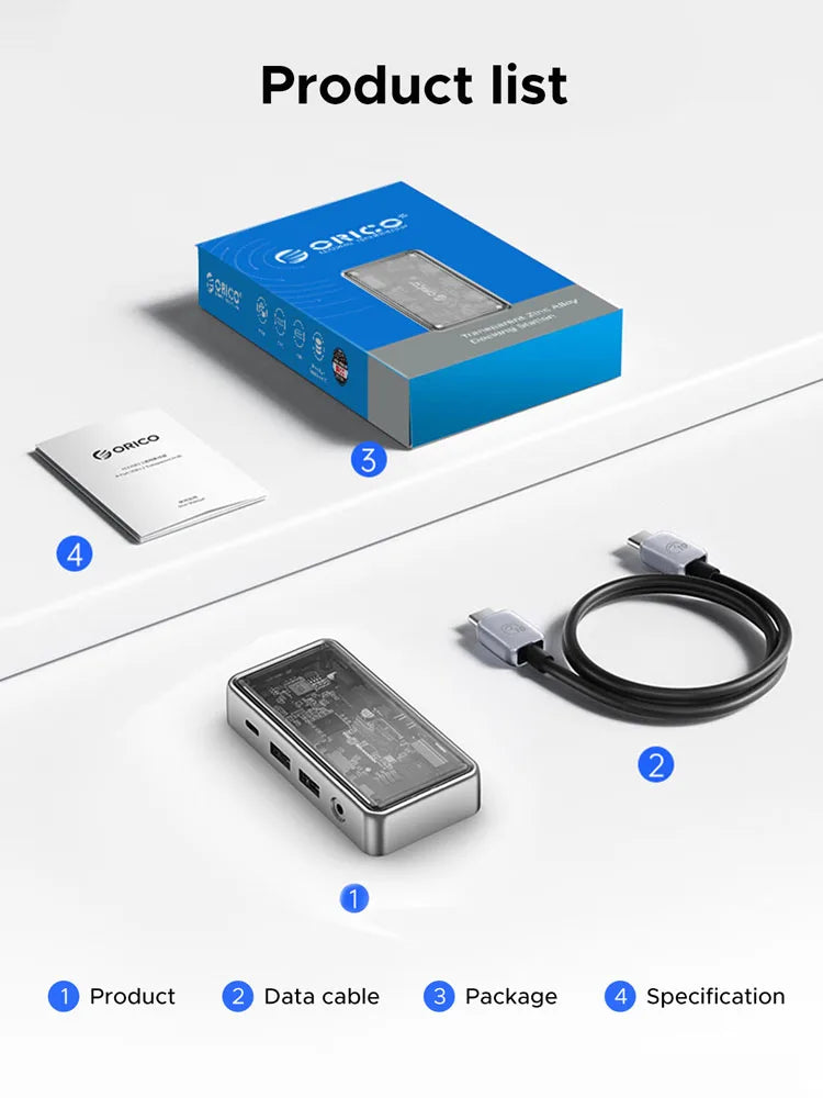Multiple Port Docking Station for Enhanced Connectivity