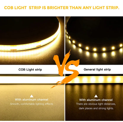 Desk Strip Light with COB LED and USB Connection