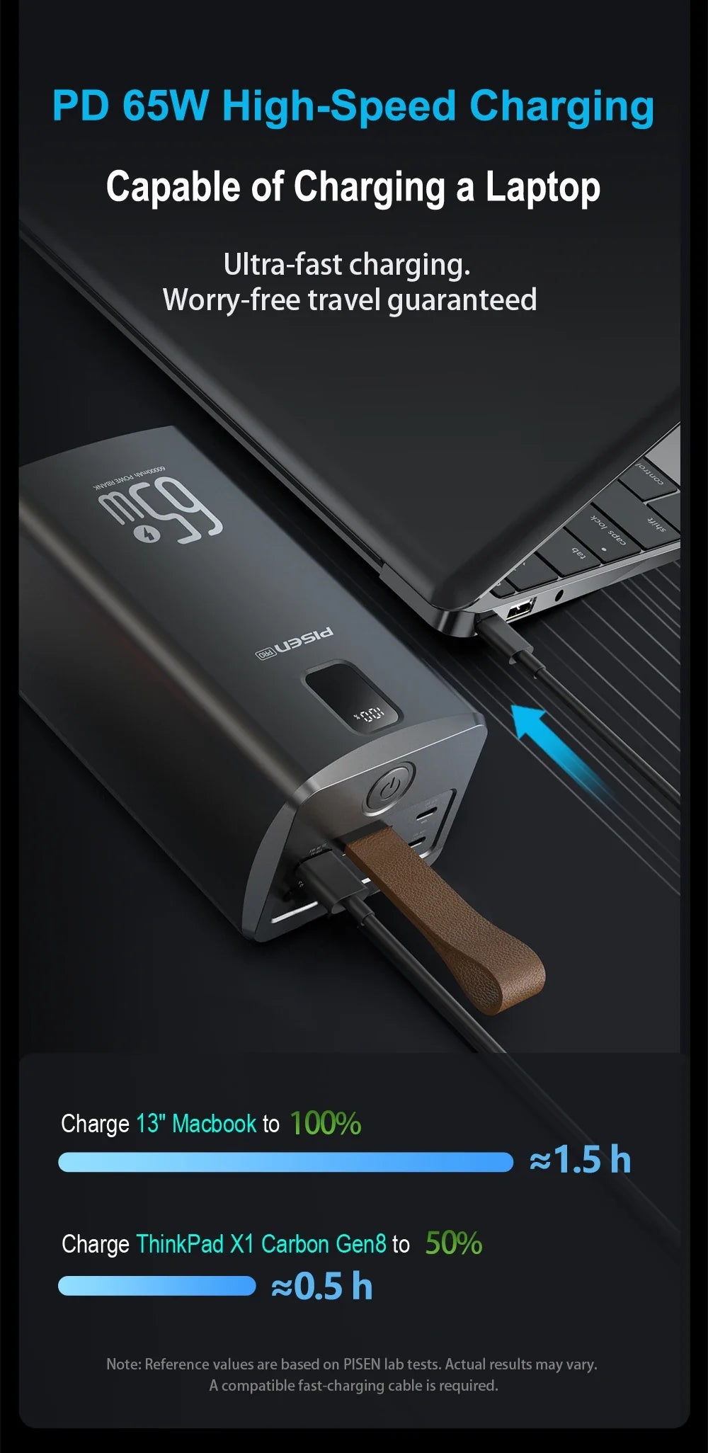 Portable Battery Charger with 60000mAh Capacity