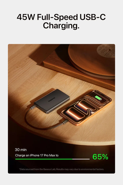 Wireless Power Bank with Magnetic Attachment