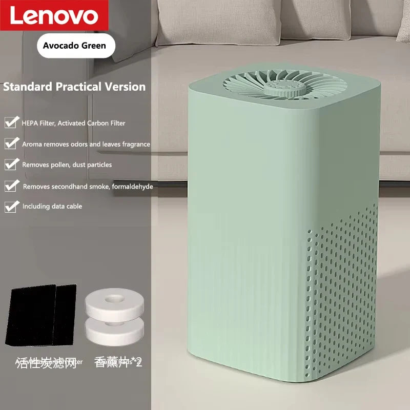 Compact HEPA Air Cleaner for Desktop Use