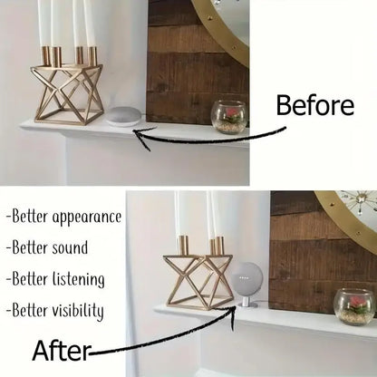 Portable Stand for Smart Speakers - Compact Design