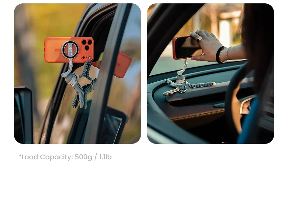 Tripod with Magnetic Suction Feature