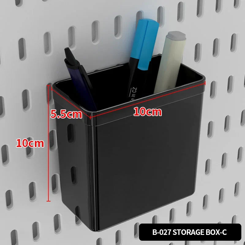 Vertical Pegboard Organizer for Desk Use