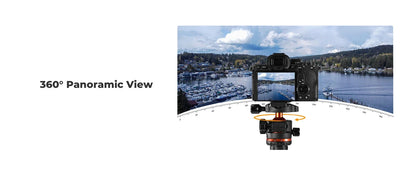 Lightweight Tripod for Cameras – 178cm Height