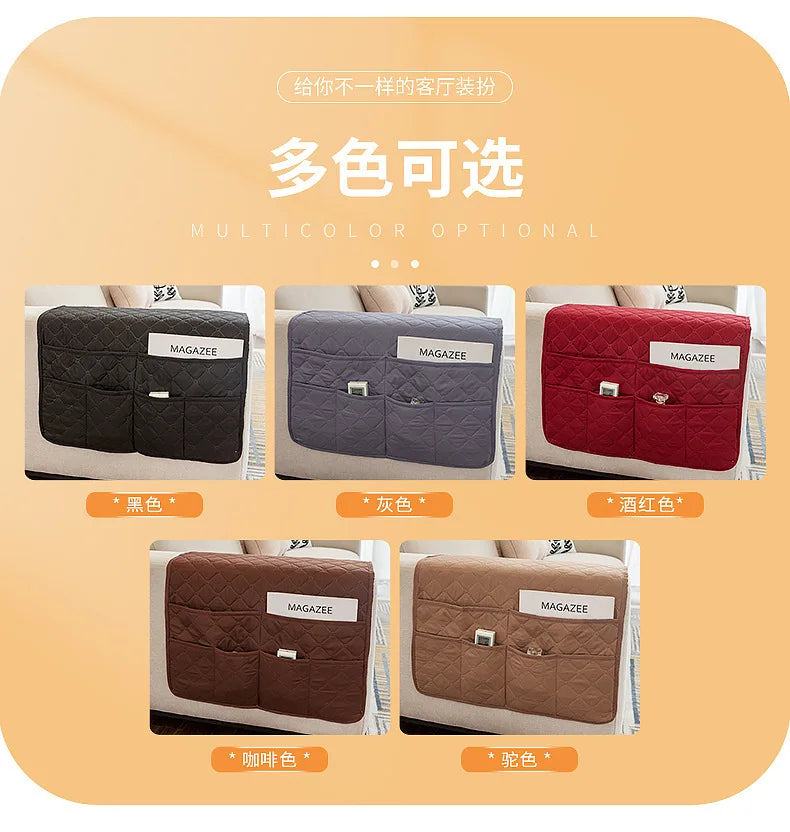 Sofa Armrest Storage Bag