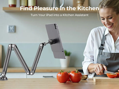 Magnetic Charging Stand and Desk Mount for iPad
