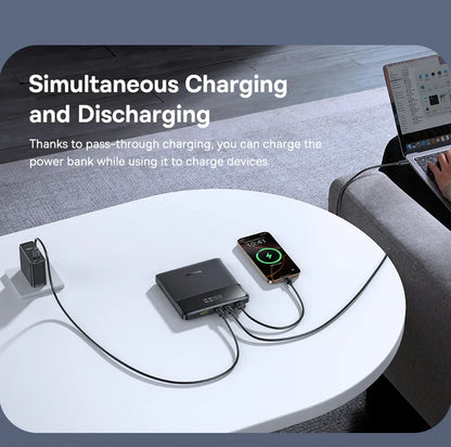 Fast Charging Power Bank 100W with PD Technology