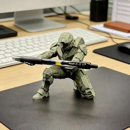 Pen Holder Shaped Like a Soldier – 3D Printed Design