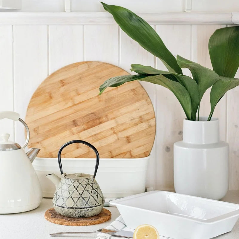 Cork Coaster Set for Absorbing Moisture
