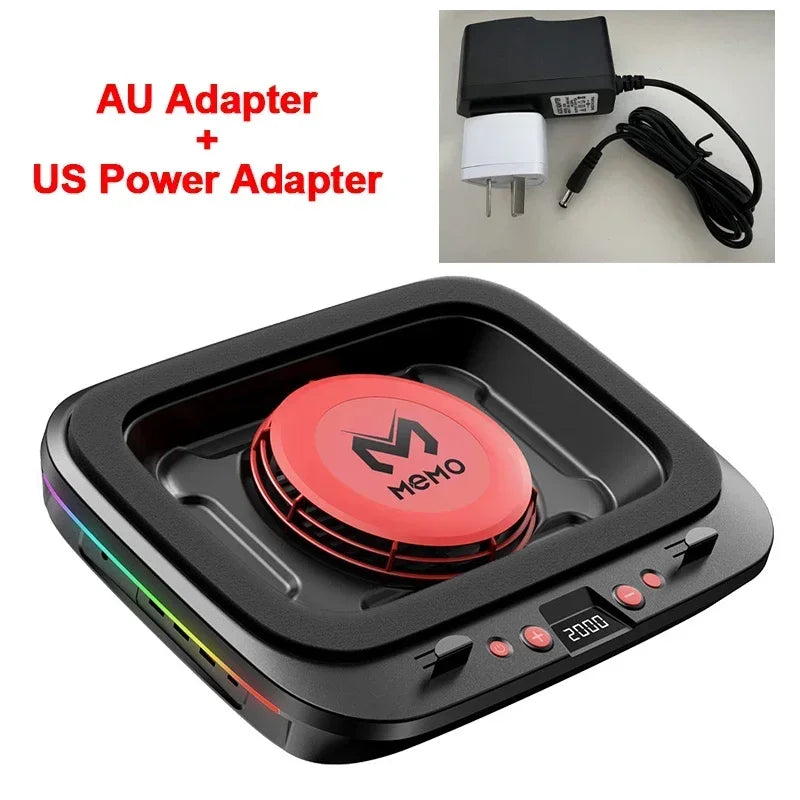 Cooling Pad for Laptops with Adjustable Design