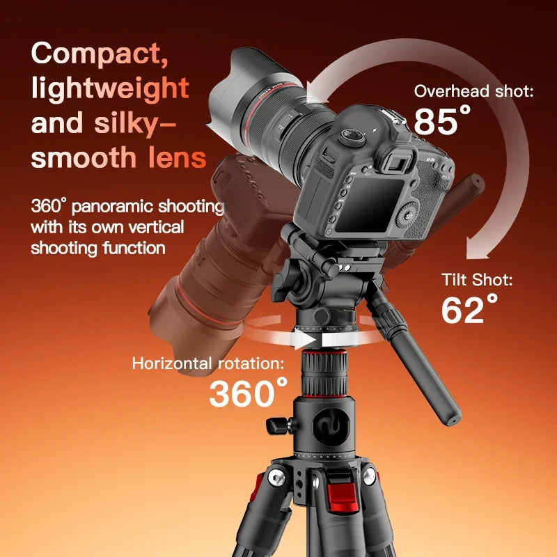 Compact Overhead Tripod for Cameras