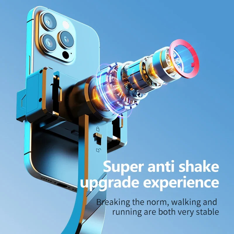 Wireless Gimbal Tripod Stabilizer with Bluetooth Connectivity