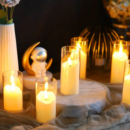 Battery Operated LED Candles Without Flames