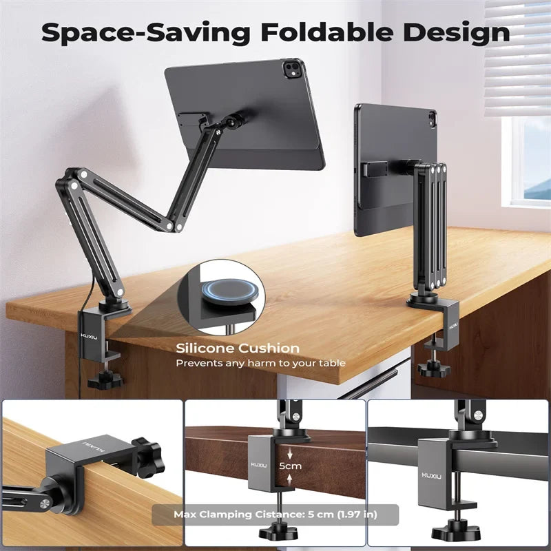 Magnetic Charging Stand and Desk Mount for iPad