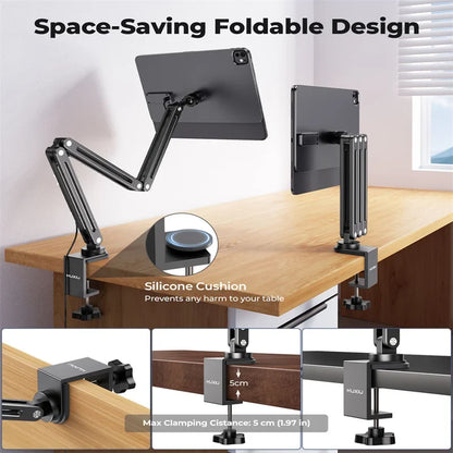 Magnetic Charging Stand and Desk Mount for iPad
