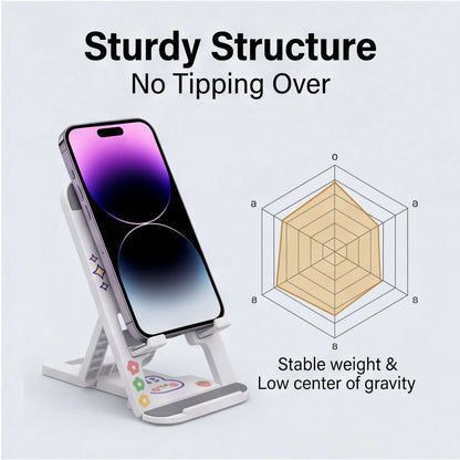 Adjustable Phone Holder – Space-Saving Design