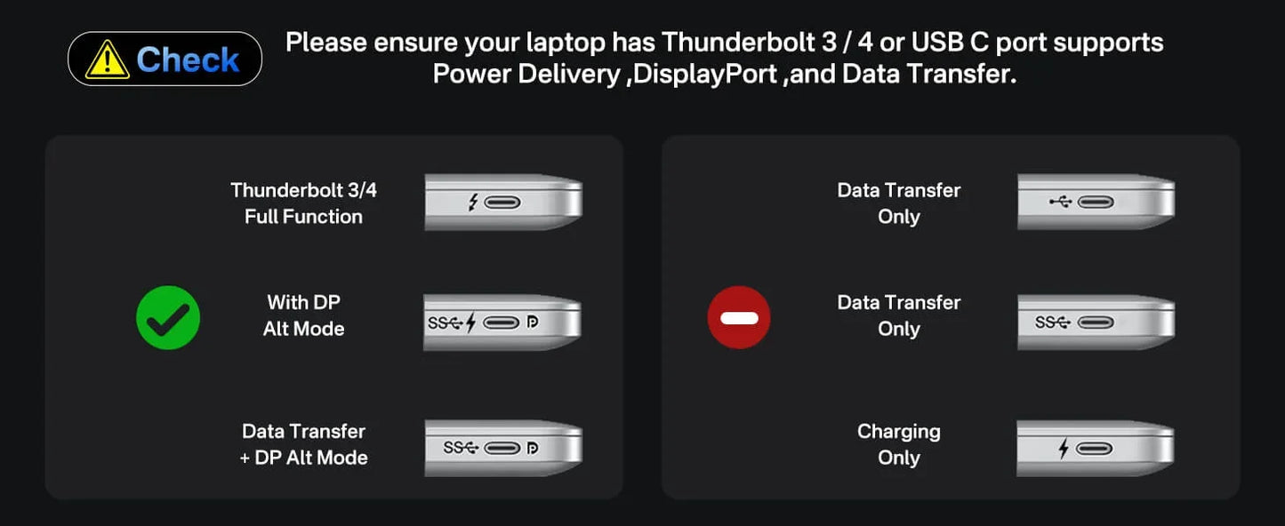 14-Port Docking Station with 1 USB-C and 13 USB-A Connectors