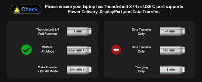 14-Port Docking Station with 1 USB-C and 13 USB-A Connectors