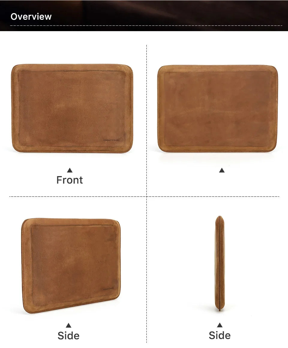 Genuine Leather Sleeve for Laptops