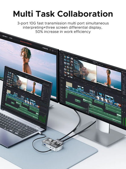 Multiple Port Docking Station for Enhanced Connectivity