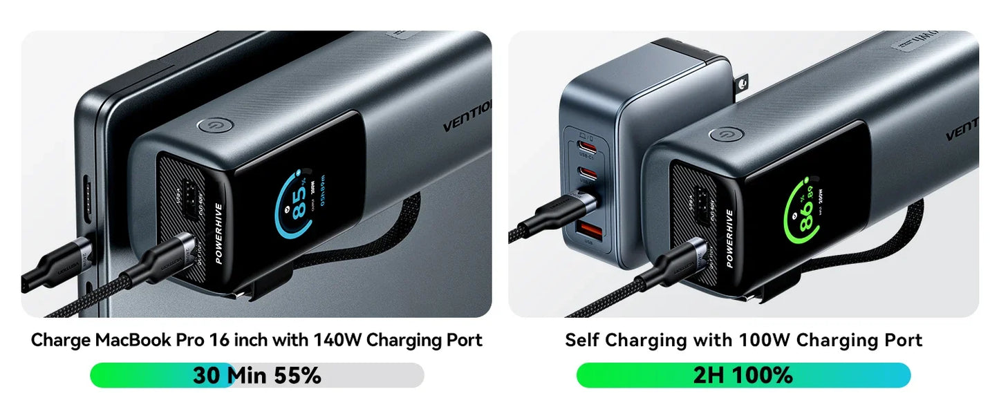 27000mAh Capacity Portable Power Bank