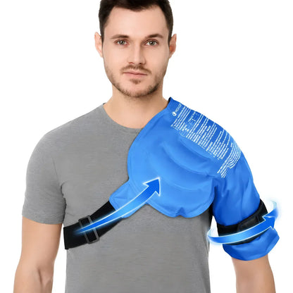 Ice Pack Shoulder Support Wrap