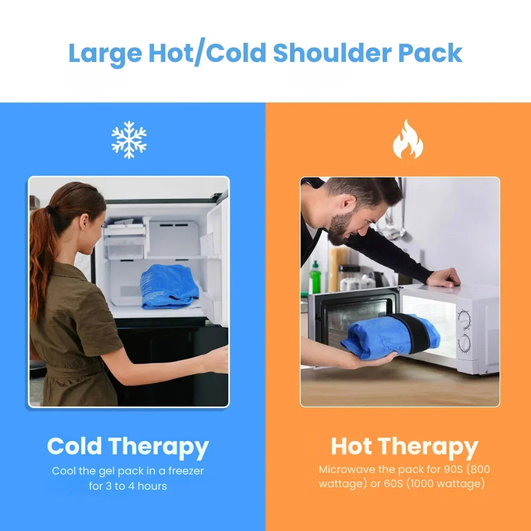 Ice Pack Shoulder Support Wrap