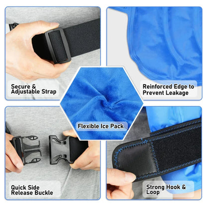 Ice Pack Shoulder Support Wrap