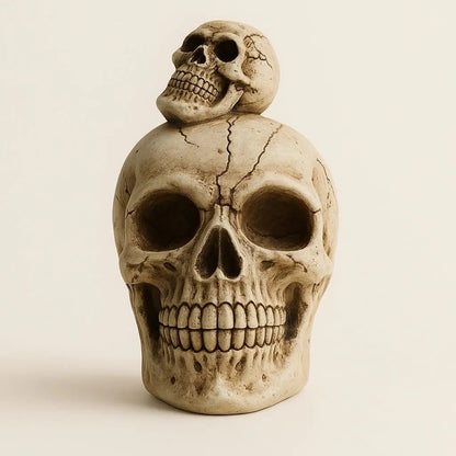 Whimsical Skull Decoration Set for Halloween Festivities