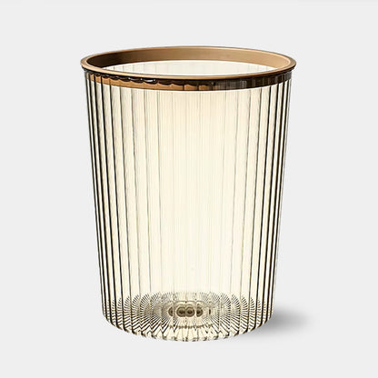 Sleek Acrylic Trash Bin for Stylish Interiors