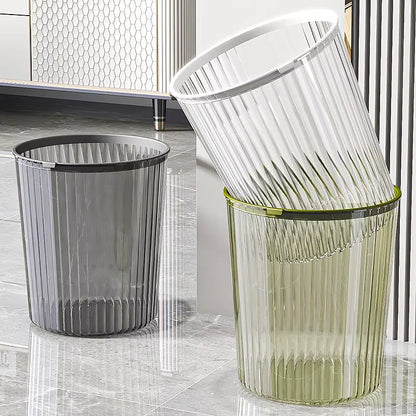 Sleek Acrylic Trash Bin for Stylish Interiors