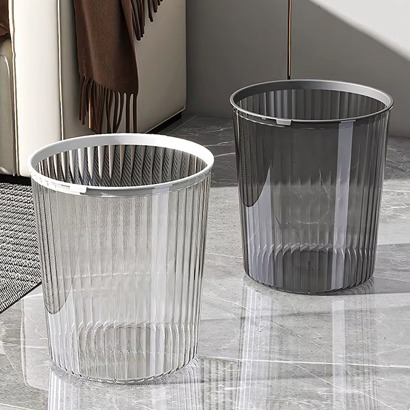 Sleek Acrylic Trash Bin for Stylish Interiors